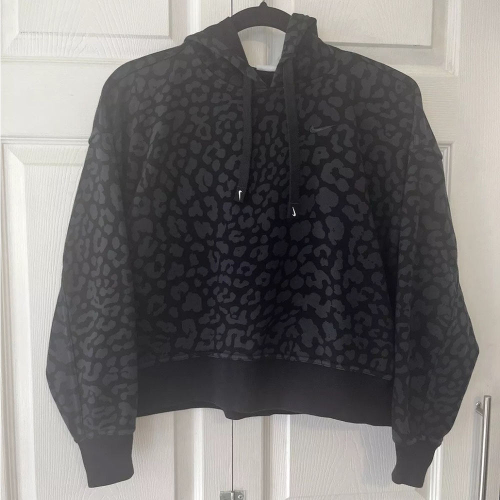 nike cropped hoodie Sweater Pullover Size S